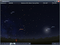 Stellarium Portable Screenshot