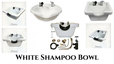 White Shampoo Bowl